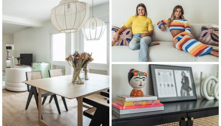 Wspólne mieszkanie sióstr w stylu retro nordic