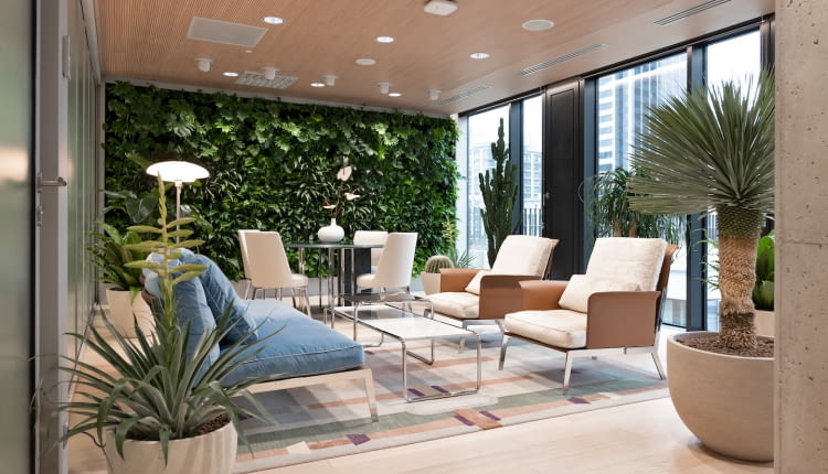 Wnętrza kancelarii Allen & Overy w Warszawie