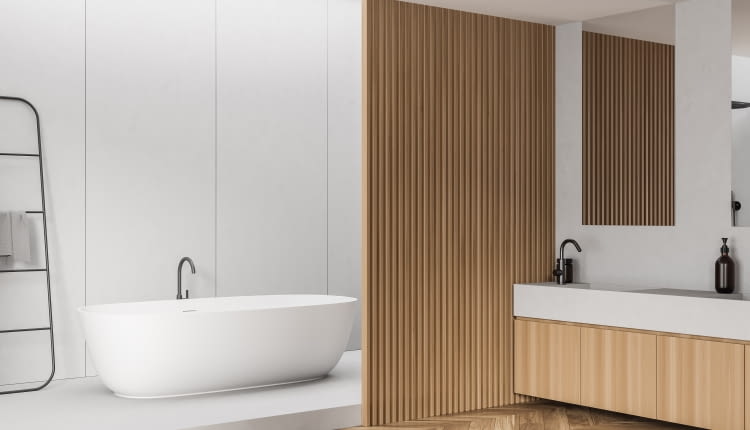 Ścianka drewniana działowa