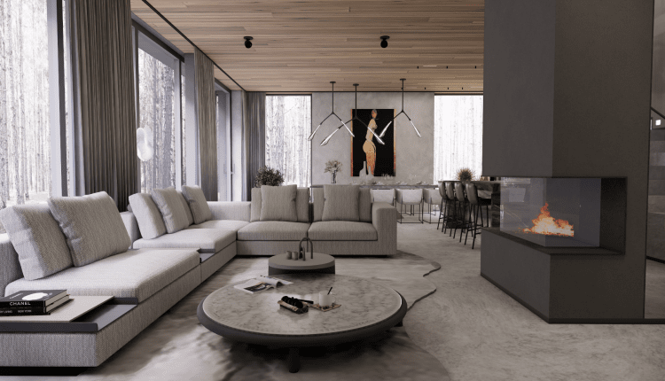 Opowieść o harmonii natury, światła i sztuki - wnętrza projektu pracowni Tissu