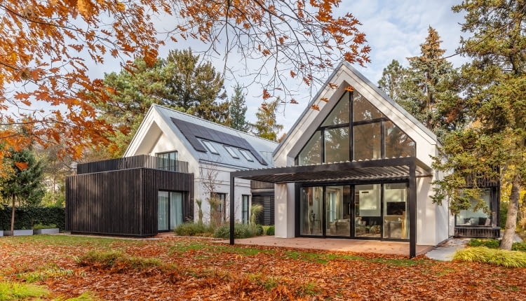 Dom w Michałowicach. Proj. Tissu Architecture