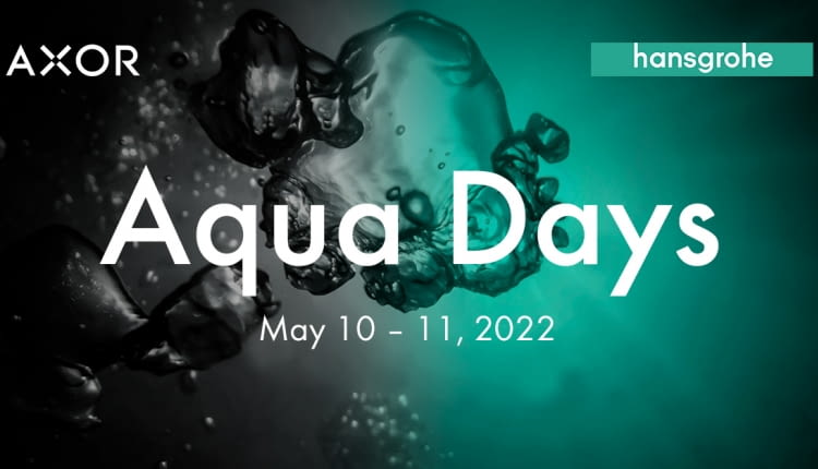 Druga edycja Hansgrohe AquaDays już 10 i 11 maja 2022 r.