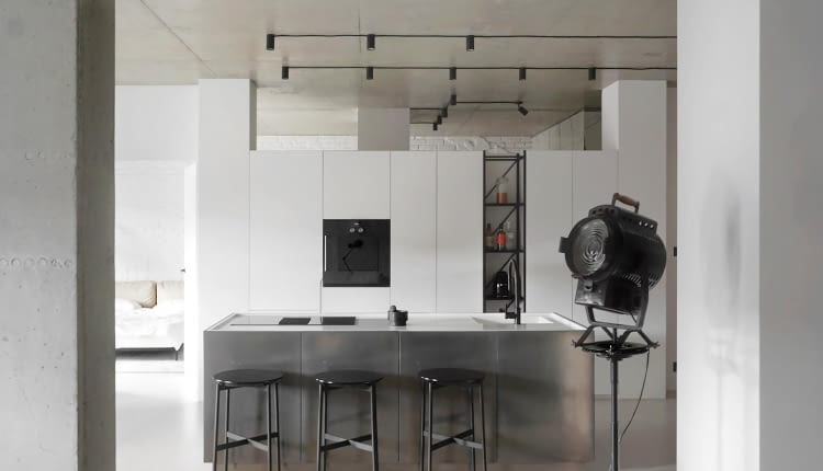 100-metrowy apartament w Krakowie projektu EFEM STUDIO