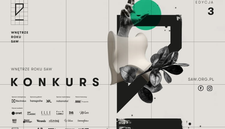 Konkurs Wnętrze Roku SAW: dla zwycięzców 3. edycji nagrody o łącznej wartości 110 000 zł