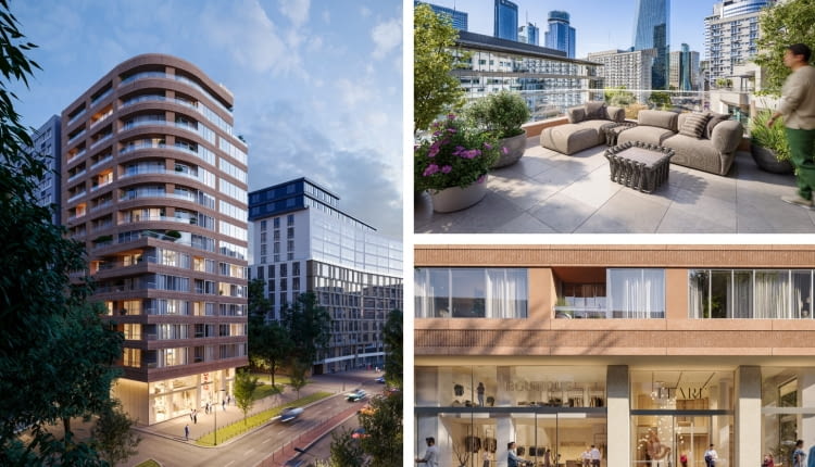 Flare przy ul. Grzybowskiej w Warszawie