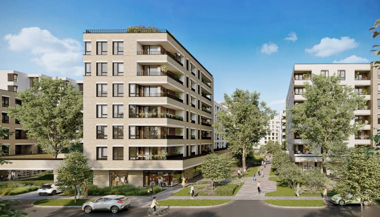 Projekt inwestycji przy Powązkowskiej 44A w Warszawie