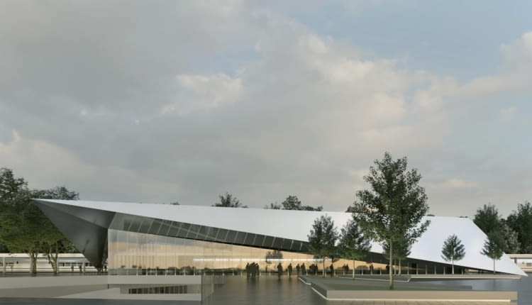 Wizualizacja dworca Olsztyn Główny