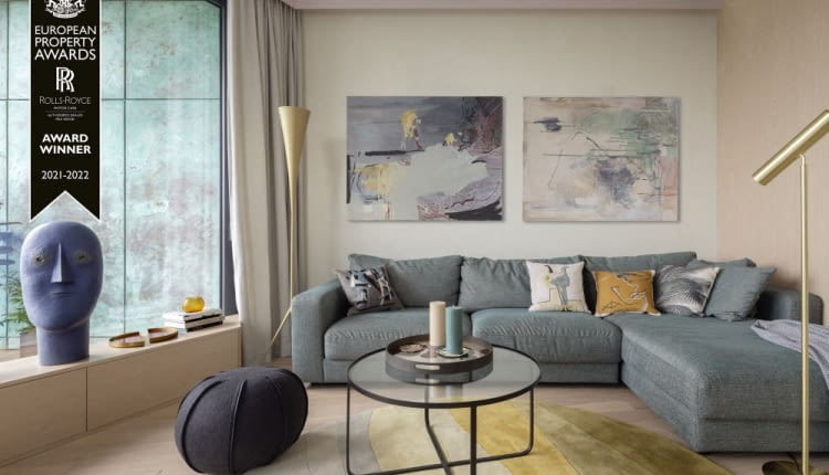 Apartament na Powiślu - bajkowa elegancja z międzynarodową nagrodą