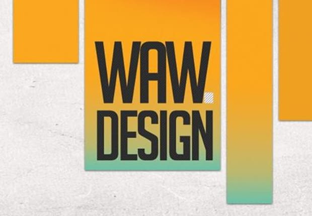 WAW.DESIGN, targi, plakat