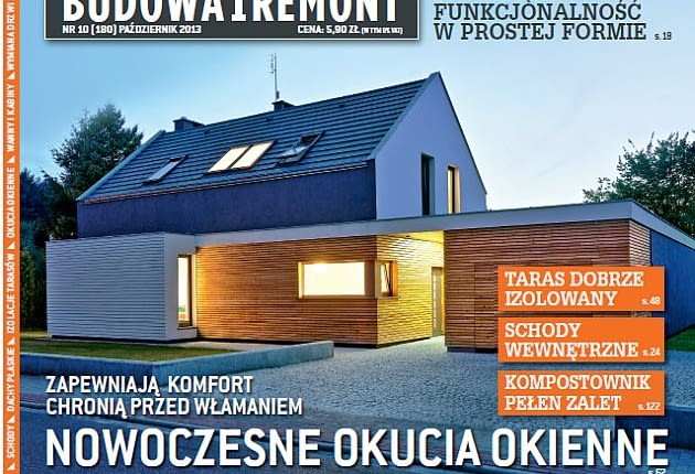 Okładka miesięcznika Ładny Dom 10/2013