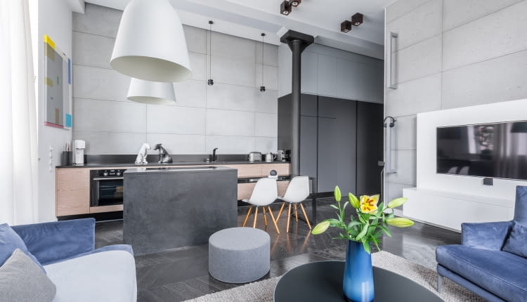 Nowoczesny loft pełen światła