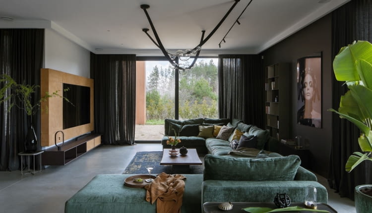 Dom w Białymstoku - aranżacja wnętrz projektu Mum Studio