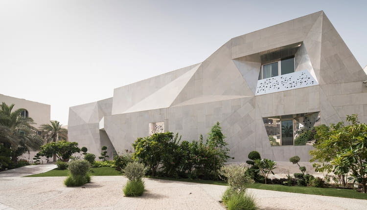 Rock House w Kuwejcie projektu AGi Architects