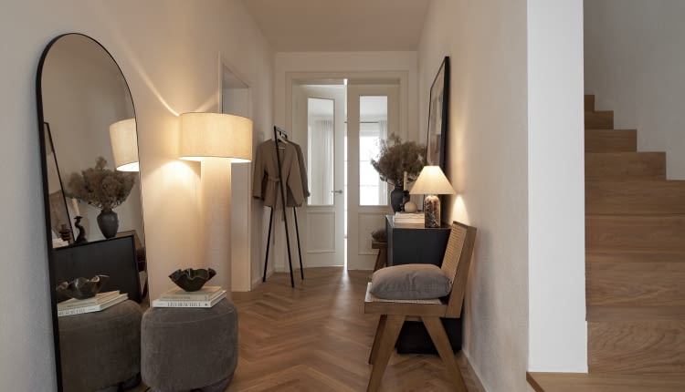 Jesienna aranżacja przedpokoju