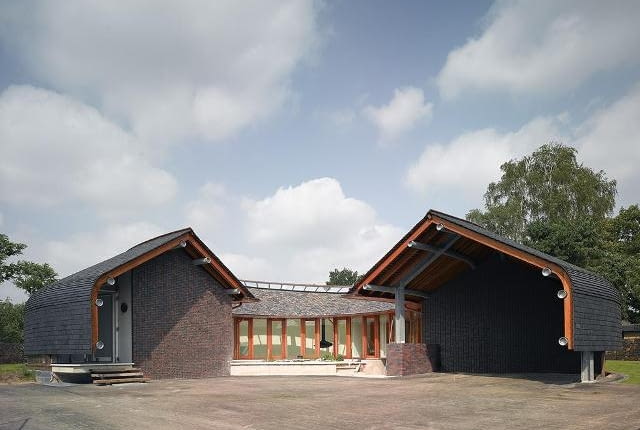 nietypowe, holandia, dom jednorodzinny