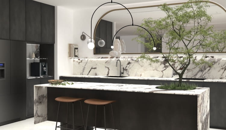 160-metrowy apartament na Mokotowie projektu Loft Factory