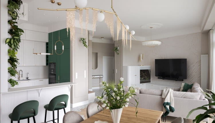 120-metrowy apartament przy Parku Wilsona w Poznaniu