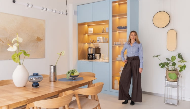 Klimat Hamptons na warszawskim Zaciszu - projekt JLW Studio