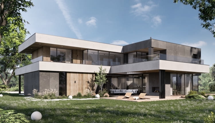 320-metrowy dom w Oławie - aranżacja projektu pracowni Tissu