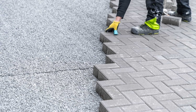 podsypka pod kostkę brukową