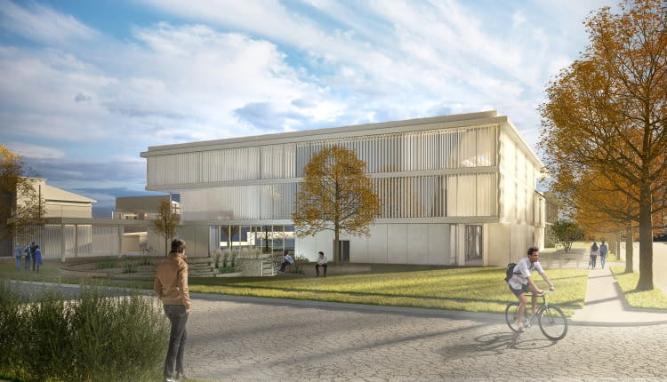 Zero-energetyczna biblioteka publiczna w Kalifornii. Proj. Andrzej Kaczmarek