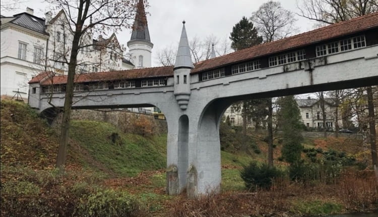 Kryty most w Lądku-Zdroju