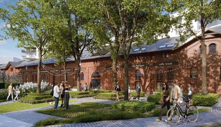 River Point na Kępie Mieszczańskiej we Wrocławiu