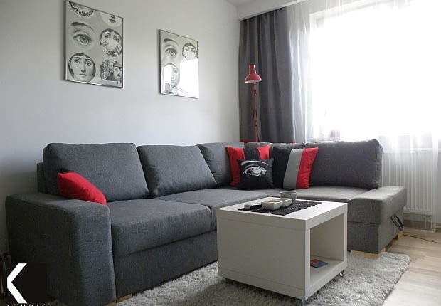 kawalerka, małe mieszkanie, dobrze urządzona kawalerka