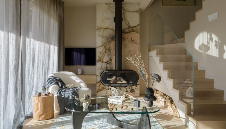 Całoroczny domek wypoczynkowy w Dębkach - projekt Poco Design