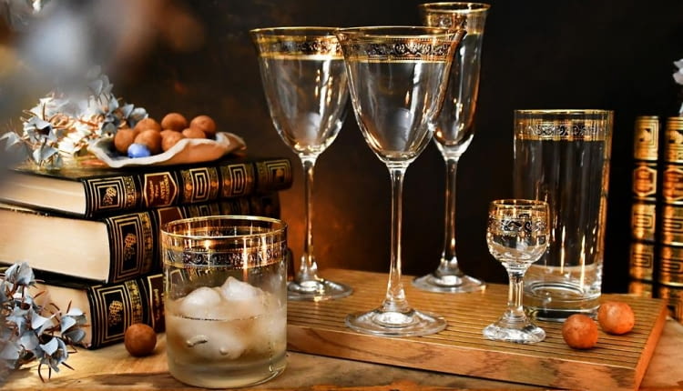 Szklanki i kieliszki Renesans