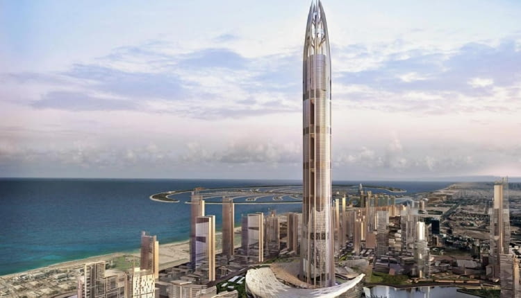 wieżowce, wieżowiec, kryzys, The Nakheel Tower, Woods Bagot, Dubaj, ZEA