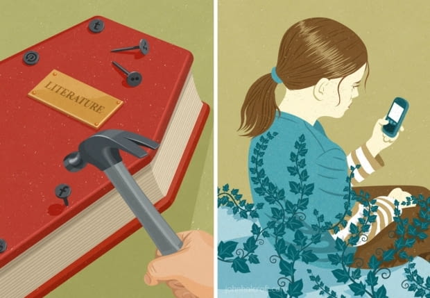 john holcroft, ilustracja, ilustracje, ironia, krytyka świata