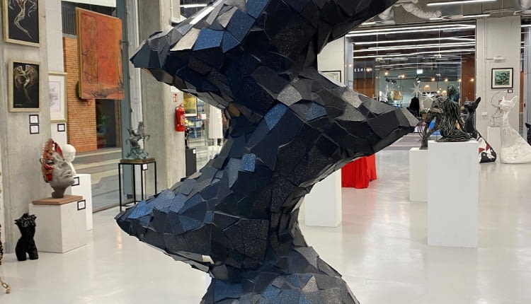 Cykl rzeźb Jana Musiałowskiego "Struktury Energii"