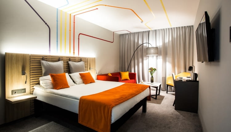 Wnętrza hotelu ibis Styles Warszawa City