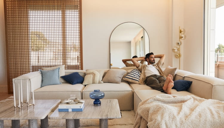 Gra o przytulność - aranżacja domu w Barcelonie