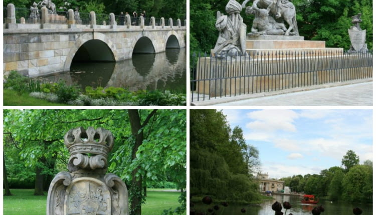 Łazienki Królewskie - Ogród Królewski