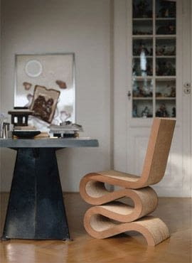 Wiggle Chair; projekt: Frank Gehry