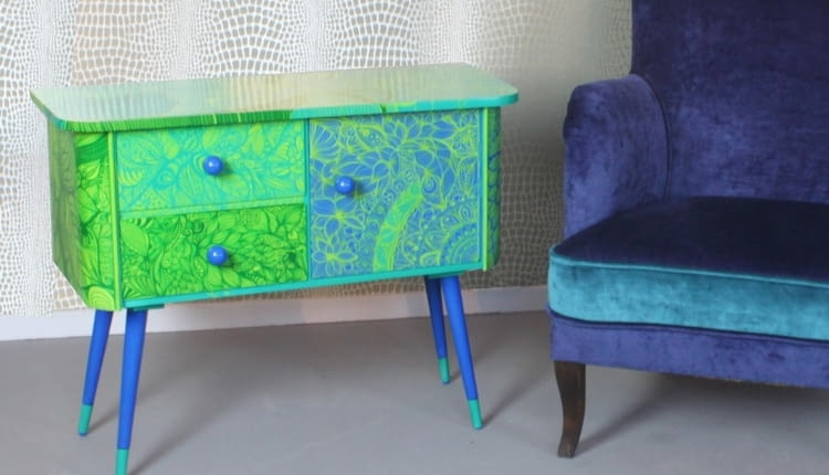 Polski projekt: ręcznie malowane meble od Art PoPo