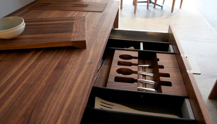 Nowa linia akcesoriów kuchennych do przechowywania i segregowania. Producent: Henrybuilt