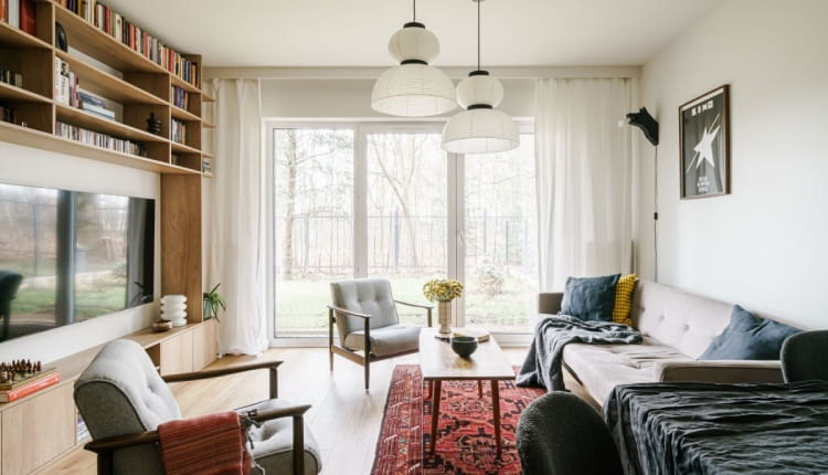 Połączenie nowoczesności ze stylem vintage - mieszkanie dla pary