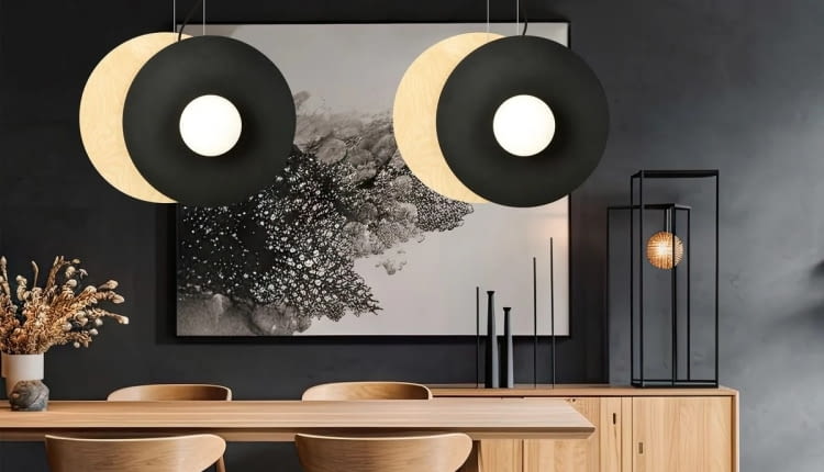 Lampa sufitowa SOHO 4-punktowa czarny opal 126x60(100) cm - 569,00 zł zamiast 899,00 zł