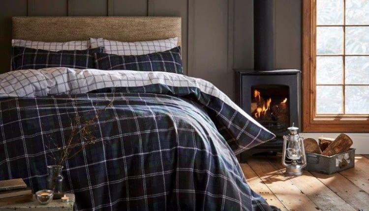 Dwustronna poście Tartan Check Nawy