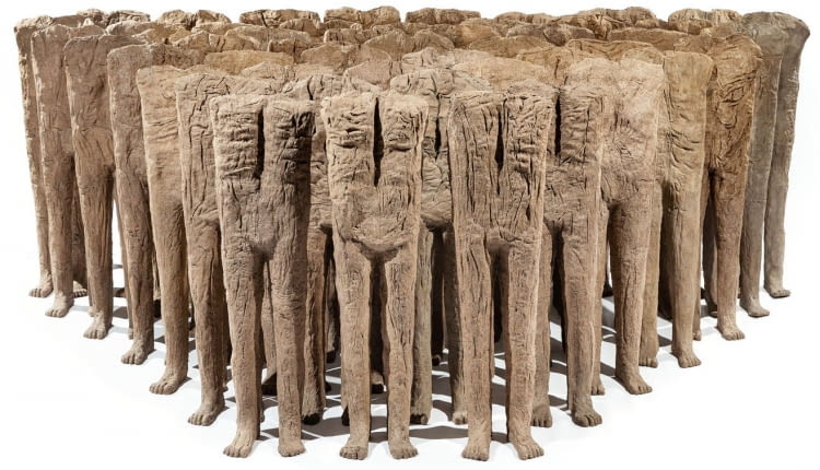 Magdalena Abakanowicz, Tłum III 50 figur