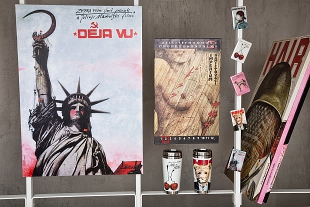 Andrzej Pągowski, plakat, wnętrza, aranżacje wnętrz, Empik, nowa kolekcja