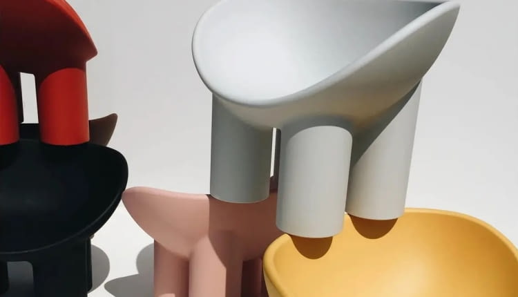 Driade - Fotel z tworzywa sztucznego Roly Poly