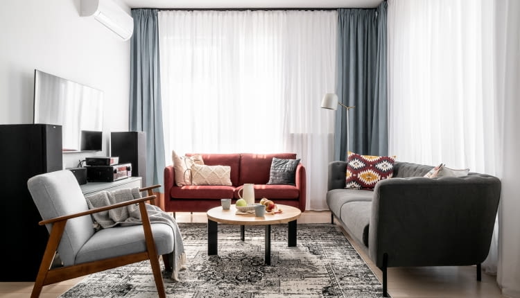 70-metrowe mieszkanie projektu Nom Studio