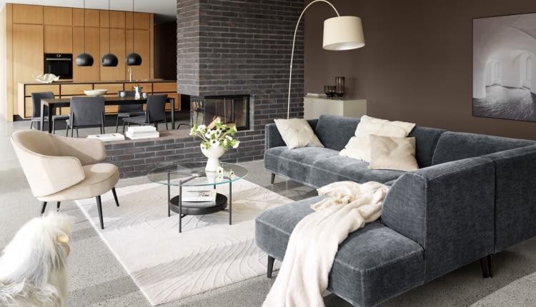 Podział mieszkania na strefy