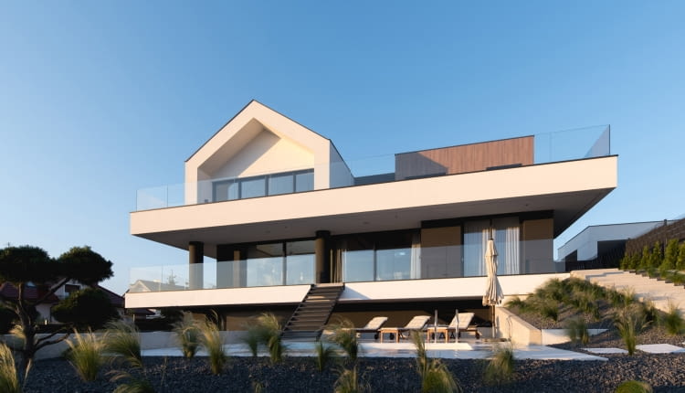 Slab House pod Poznaniem. Proj. mode:lina