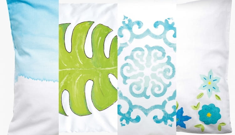 Dekoracyjna poduszka na 4 sposoby