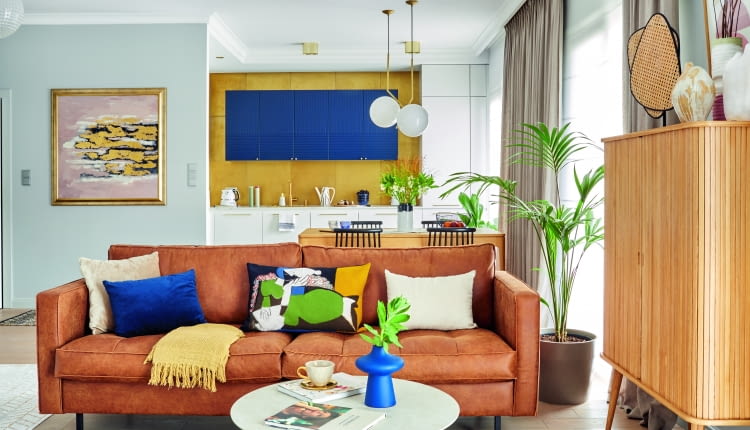 74-metrowy apartament na warszawskim Żoliborzu